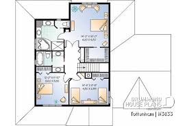 House Plan 3 Bedrooms 2 5 Bathrooms
