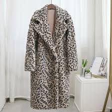 Winter Pink Teddy Bear Oversized Coat