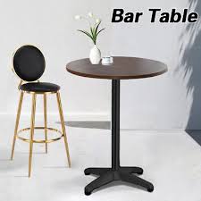 Pub Bar Table 60cm Round Top 110cm