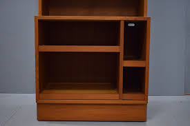 Teak Wall Unit With Cabinet Base