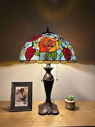 Style Table Lamp Stained Glass