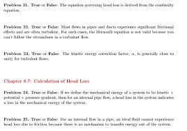 Solved Fluid Mechanics Problem 21