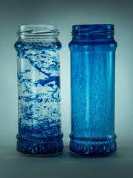 Dye Clear Glass Bottles And Mason Jars