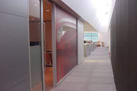 Sliding Glass Walls In Commercial