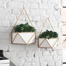 Handmade Metal Indoor Wall Planter