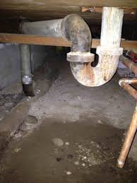 Standing Shower Drain Leaking Into