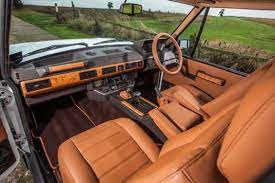 Custom Leather Seats Old Range Rover