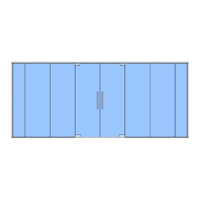 10mm Glass Partition Wall Kit For Large