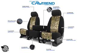 Rugged Mossy Oak Seat Covers Caltrend