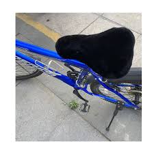 Sheepskin Bike Seat Cover Hide Rugs