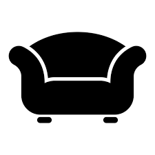 Sofa Chair Logo Iconilration Design