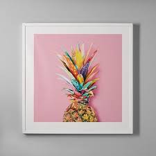 Pineapple Crown Framed Art By Minted