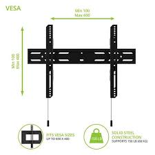Kanto Fixed Tv Wall Mount For 32 90 Tvs Pf300