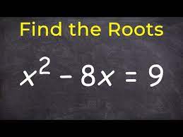 The Roots Of An Quadratic Equation