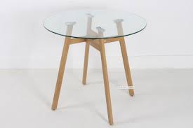 Crewe Glass Round Dining Table