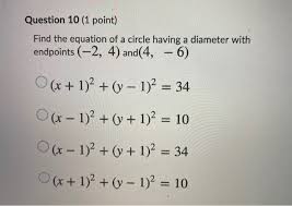 Solved Question 10 1 Point Find The