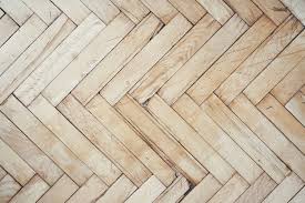 Distressed Wooden Parquet Floor Made