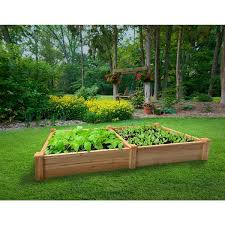 Natural Cedar Raised Garden Bed Tool