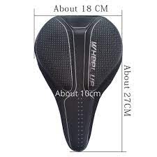 Gel Bike Seat Cover With Breathable Gap