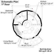 Two Story Round House Plans Round