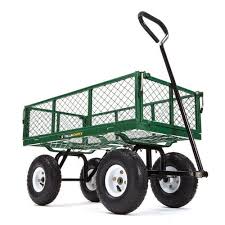 Gorilla Carts Gor400 400 Lb Steel Mesh