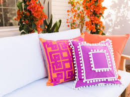 No Sew Outdoor Pillow Cover