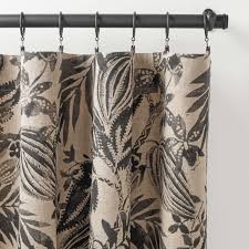 Antigua Linen Curtain Panel By Pine