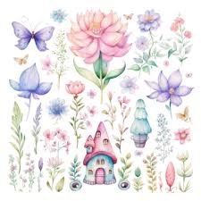 Fairy Garden Png Vector Psd And