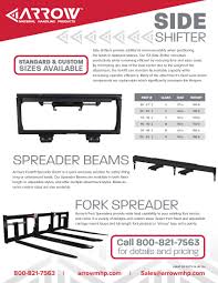 spreader beams arrow material