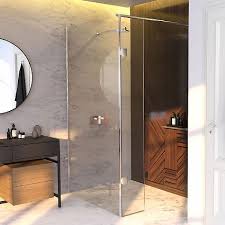 Matki One Wet Room Panel With Hinge