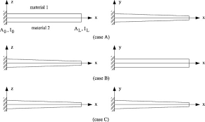 tapered functionally graded beams