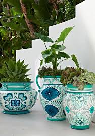 Via Charming Decoration Flower Pot