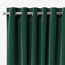 Fine Velvet Forest Green Curtains