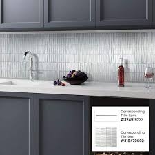 Matte Finished Glass Mosaic Tile