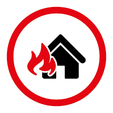 100 000 Home Fire Icon Vector Images