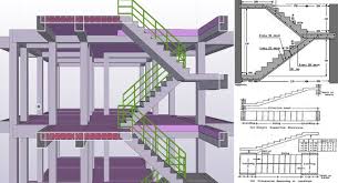rcc staircase design rcc design of