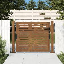 Garden Gate 105x105 Cm Corten Steel