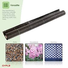 Oypla 1m X 25m Weed Cover