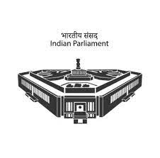 New Indian Parliament Building Vector