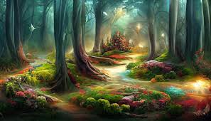 Premium Photo The Enchanted Forest Of