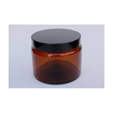 500ml Amber Glass Jars 100mm Lids 16