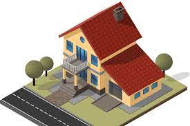 Cottage Isometric Vector Eps10 Small