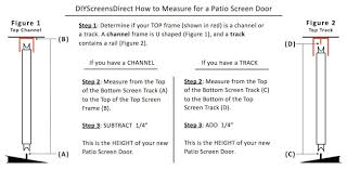 Heavy Duty Sliding Patio Screen Door Kit