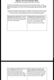 Equations The Problem Solving Template
