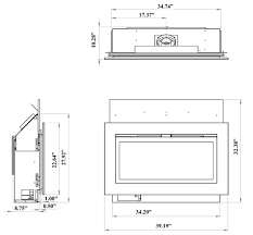 The Langley Gas Fireplace Langley 36l