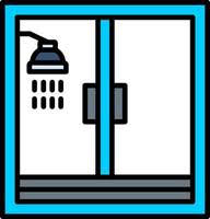 Shower Door Vector Art Icons And