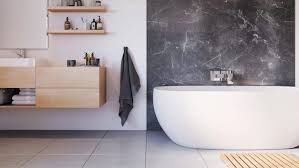 Grigio Marble Bathroom Wall Panels