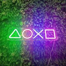 Play Station Icon Custom Neon Sign Game