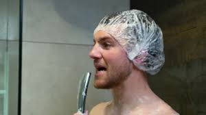 Singing In Shower Stock Footage