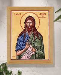 St John The Baptist Original Icon 14